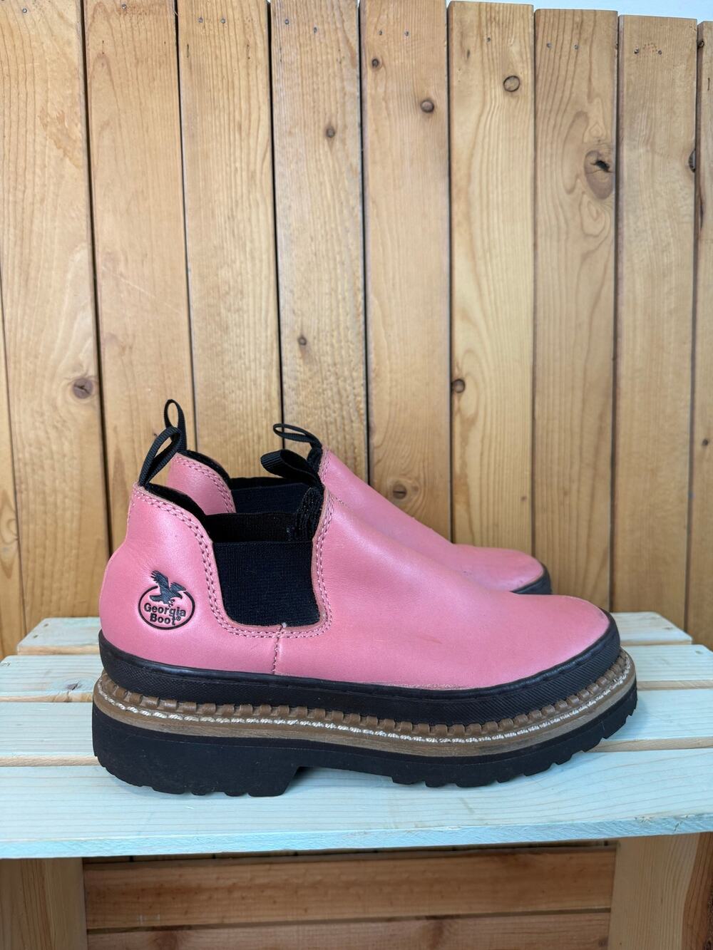 Georgia Giant Womens Pink Romeo Sz 6.5